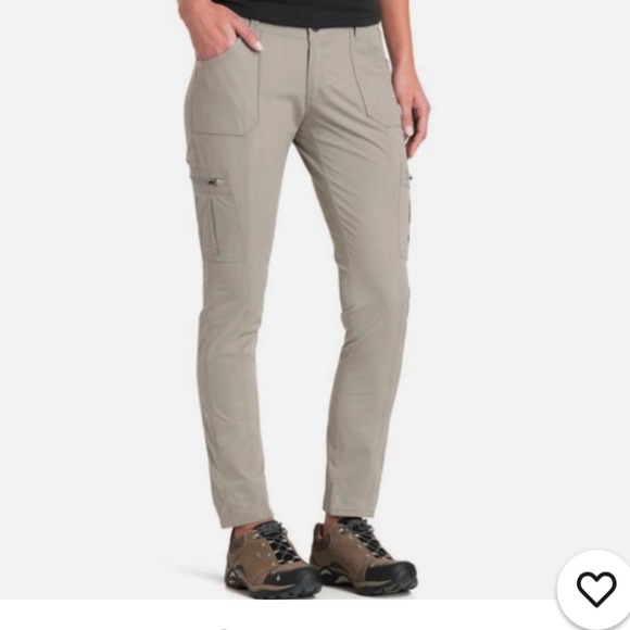 Kuhl Gray Horizn Hiking Pants with Side Zip Pockets - Picture 1 of 11